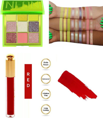 Emijun glitter shimmer shine multi color eye shadow and sindoor(2 Items in the set)
