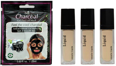 Yash Herbal Multipurpose Professional Face Makeup Combo for Girls/Women(4 Items in the set)