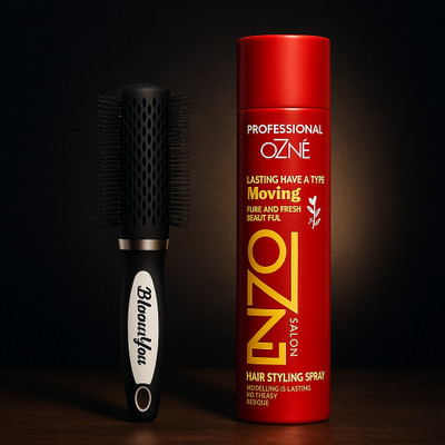BLOOM YOU Enzo Hair Styling Combo Pack(2 Items in the set)