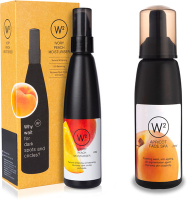 W2 Face Treat Apricot(2 Items in the set)