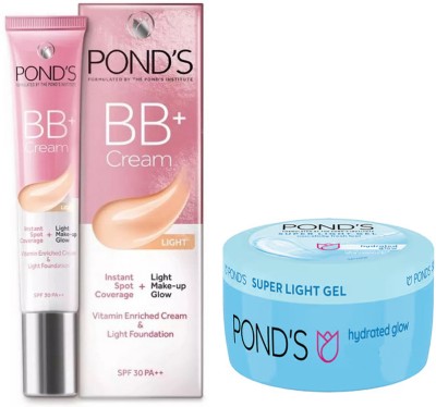 POND's BB+ Cream (18g) With Super Light Gel (100ml)(2 Items in the set)