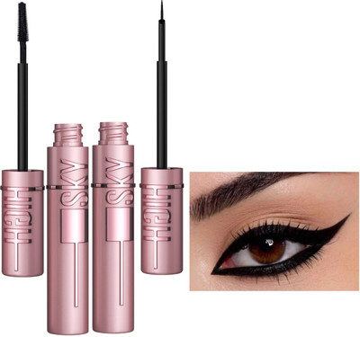 nn liquid matte water proof eye liner with mascara new look pack of 2(2 Items in the set)