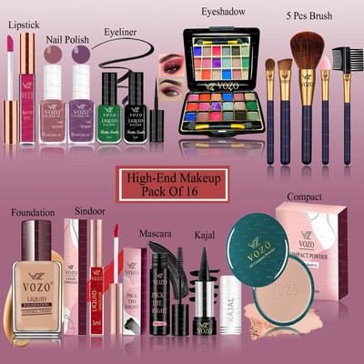 VOZO Makeup Kit(16 Items in the set)