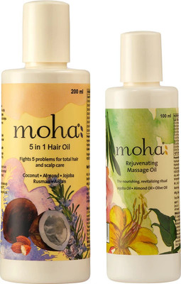 Moha COMBO 5-IN-1 HAIR OIL & BODY OIL(2 Items in the set)