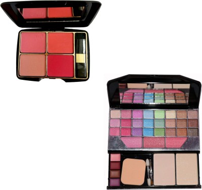 INDIANA HUDA SP 4IN1 Amazing Blusher & 6155 All In One Makeup Kit For Women(2 Items in the set)