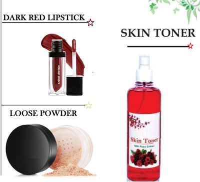 KAIASHA Mini makeup combo for daily use best skin care(3 Items in the set)