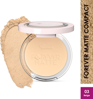 Glam21 Matte | Oil-control Flawless Finish Sweat-proof Compact(Beige, 9 g)