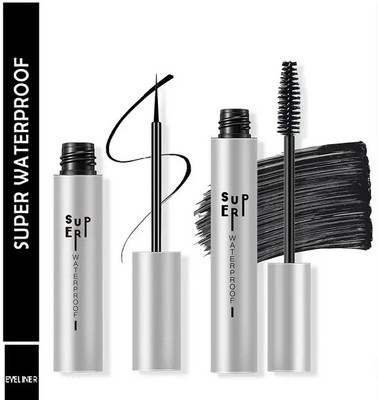ADJD Super Long-lasting Waterproof Mascara Eyeliner Combo(2 Items in the set)