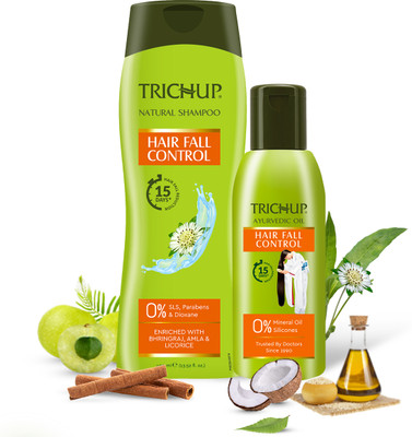 TRICHUP Hair Fall Control Oil & Shampoo Combo(2 Items in the set)