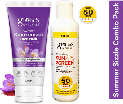 Globus Naturals Summer Sizzle Set - Sunscreen(2 Items in the set)