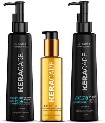 Godrej Professional Keracare Recharge Combo with Acai Oil  (3 Items in the set)