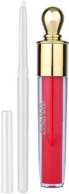 JANOST Perfect Beautiful Combo Pack White Eye Kajal And Liquid Matte Sindoor(2 Items in the set)