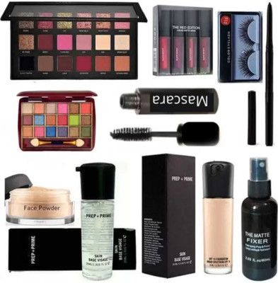 FLIPZON NEW FACE MAKEUP COMBO KIT SET OF 10 ITEM(10 Items in the set)