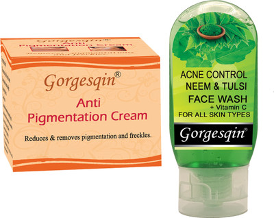 GORGESQIN Anti Pigmentation Cream 10 g, Removes(2 Items in the set)