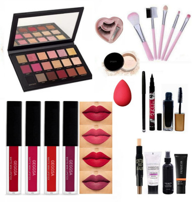 Geggsa Elegant ComboKit Makeup kit(14 Items in the set)