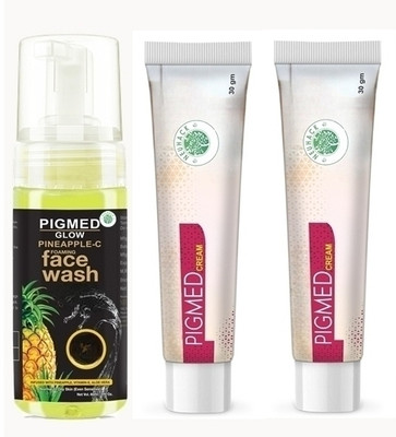 Neuhack Pigmed Combo | Pigmentation, Dark spots, Marks removal Face Wash & cream(3 Items in the set)