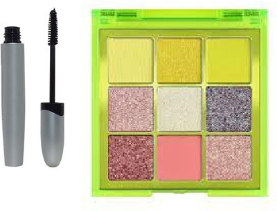 GABBU Lengthening Eyelash Mascara Curling Eye Lashes Eyeshadow Palate(2 Items in the set)