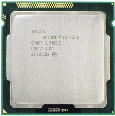 mytechvision i5 2500 3.3 GHz LGA 1155 2 Core Processor Designed for Desktop(Silver)