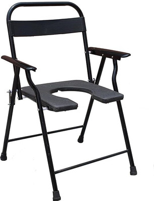 kgn surgical CS 99 Commode Chair(Black)