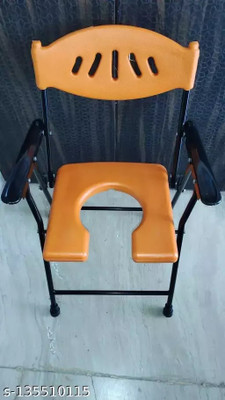 ASR SURGICAL Commode & Showert Chairs Commode Chair(Orange)