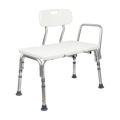 Entros 6030A Hight Adjustable Bath Seat Bath Bench Lightweight Shower Chair Bath Stool Shower Chair(White)