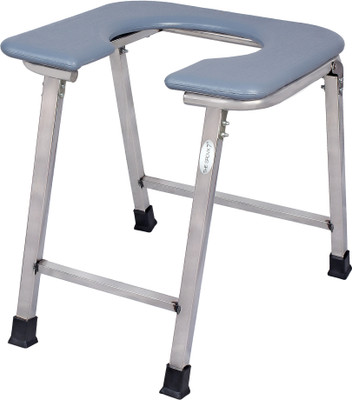 Kumar & sons Stainless Steel Commode Stool Indian Toilet Commode Chair For Toilet Commode Chair(Multicolor)