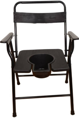 CLASORA Commode Chair(Black)
