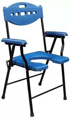 ASR SURGICAL Commode & Showert Chairs Commode Chair(Blue)