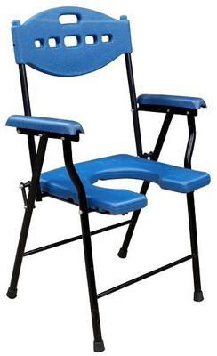 SONVI SURGICAL Commode Chair(Blue)