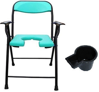 MyGetWellstore Commode Shower Chair(Green)