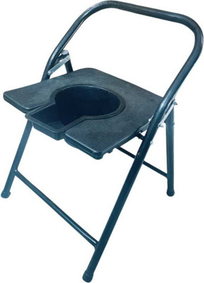 Mayank Western commodes chair with pot Commode Chair(Black)