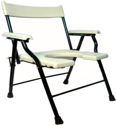 CLASORA Commode Chair(White)