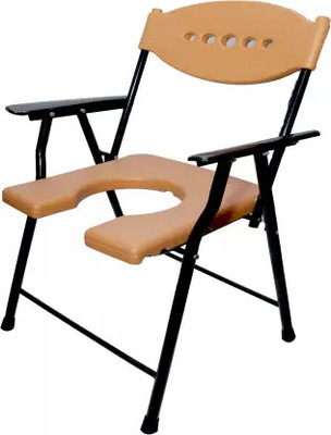 ASR SURGICAL Commode & Showert Chairs Commode Chair(Orange)
