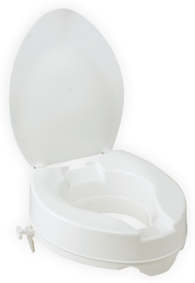 FLAMINGO Commode Chair(White)
