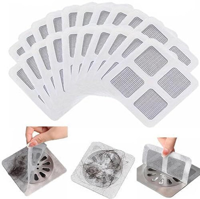 MARMORIS ECOM Basin, Bathroom Sink, Bathtub, Floor, Kitchen Sink Stainless Steel Push Down Strainer(10 cm Set of 30)