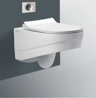 Limited Time Loot : Clayplus Premium Grade Ceramic’s Wallmounted Western Toilet Commode Western Commode For Rs. 3879 @ 73% off