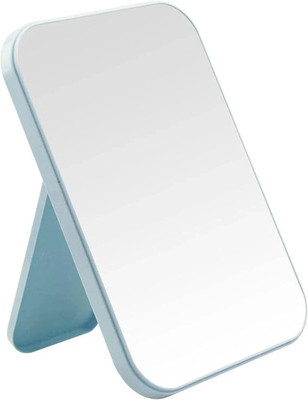 HomeAra Desktop Makeup Mirror,Foldable Mirror Portable Princess Square Mirror for Women