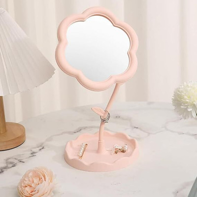 NAKSHT Flower Shape Makeup Mirror