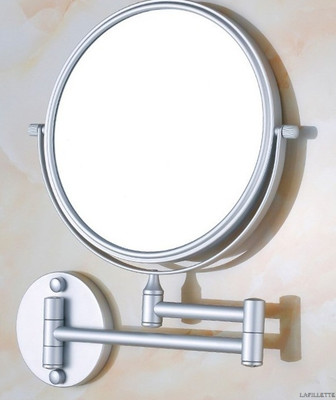 LAFILLETTE Compact Makeup Magnifier Rotating Round Mirror