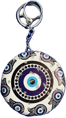 Savikaa Evil Eye Compact Mirror Keychain