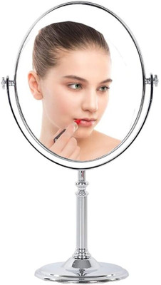 Rexmon Oval Mirrior Stand 360 Degree Tabletop Double Side