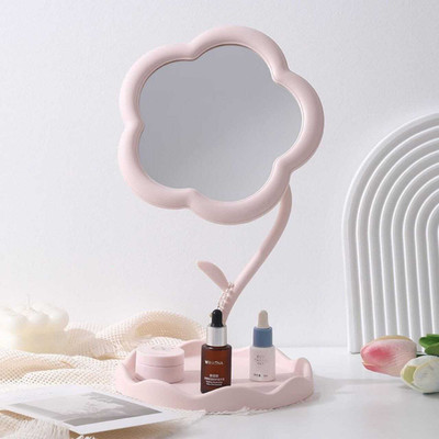 VARIYAENTERPRISE28 Flower Shape Makeup Mirror