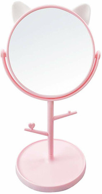 pepplo Tabletop Makeup Mirror Magnifying Mirror Adjustable Vanity Mirror