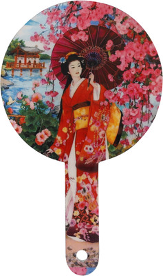 Victor Mirrors Portable Hand Mirror 7 x 10.75 Inch, UV Printed Makeup Mirror for Women