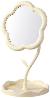 NSUSU Sunflower Shaped Desktop Makeup Mirror C