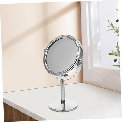 DIYAL ENTERPRISE Desk Makeup Mirror 360° Rotation for Women for Makeup and Shaving