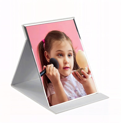 YOMITH Makeup Mirror Portable Folding Super HD Compact Mirror Tabletop Foldable Mirror