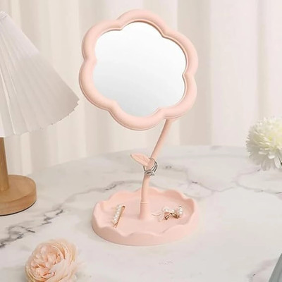 NAKSHT Flower Shape Makeup Mirror