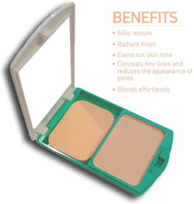 nn Matte Finish | Hide Pores | Long Lasting Compact Powder Compact(Beige, 9 g)
