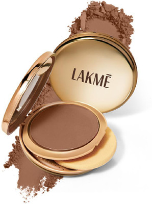 Lakmé 9to5 Unreal Dual Cover Pressed Powder Compact(Cocoa, 9 g)